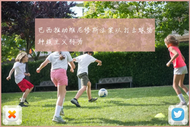 巴西推动维尼修斯法案以打击球场种族主义行为